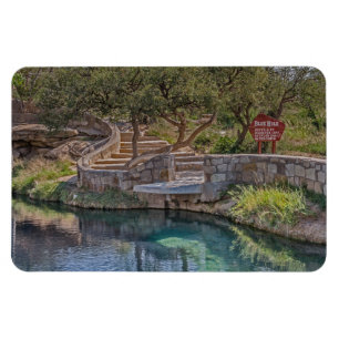 Blue Hole auf Route 66 Magnet