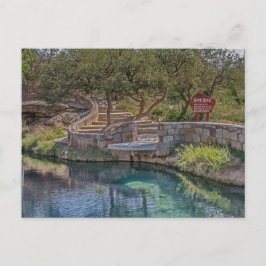 Blue Hole auf Route 66 Postkarte