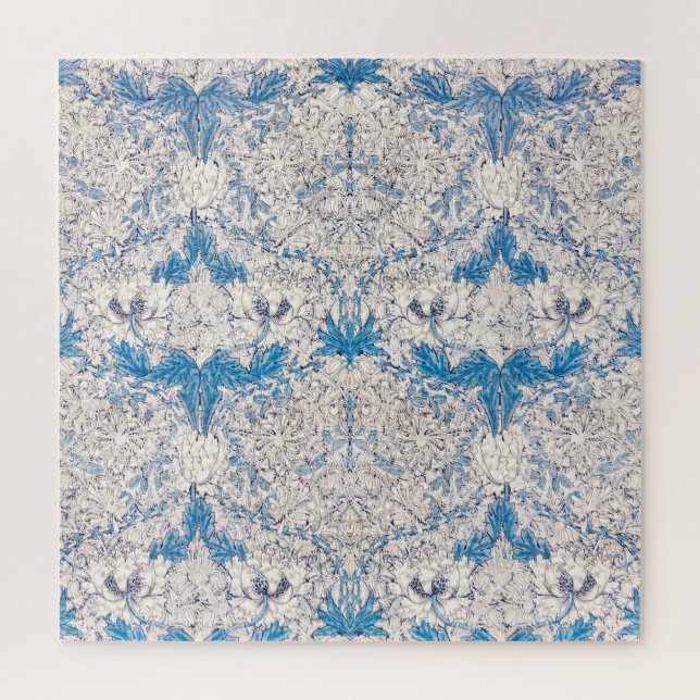 Blue Honeysuckle (von William Morris) (Vertikal)