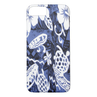 Blue Honu Hawaiian Print Case-Mate iPhone Hülle