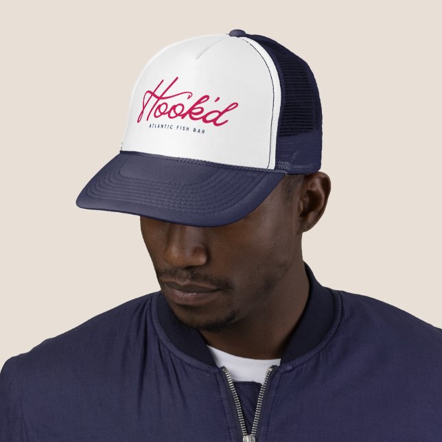 Blue Hook'd Trucker Hat Truckerkappe (Beispiel)