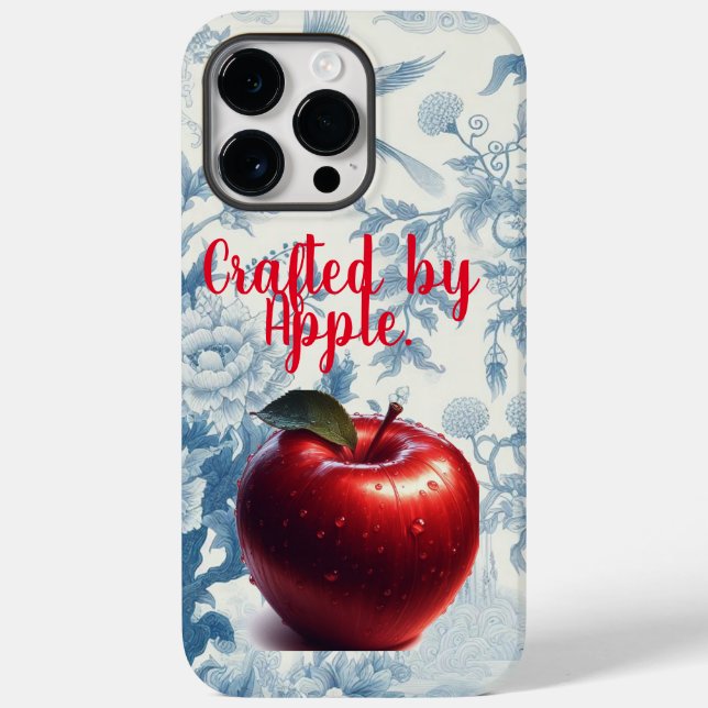 "Blue Horizon: Apple-inspiriert iPhone Case Design (Rückseite)