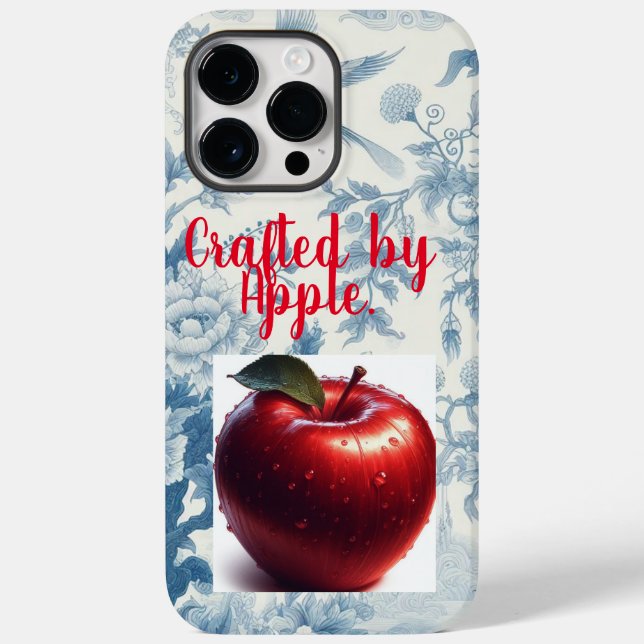 "Blue Horizon: Apple-inspiriert iPhone Case Design (Rückseite)
