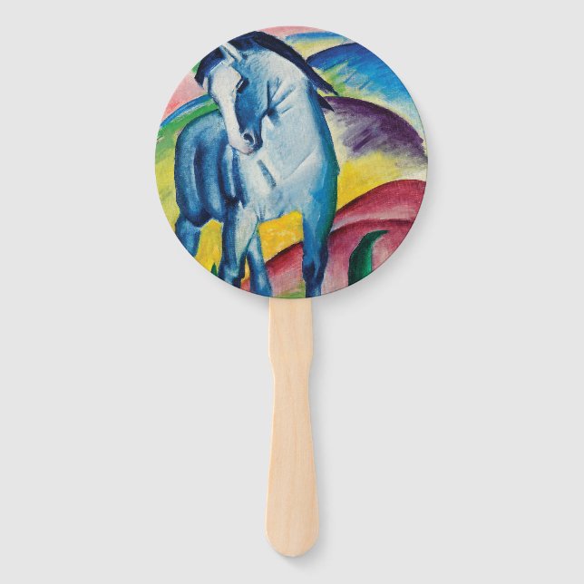 Blue Horse I von Franz Marc Tote Bag Fächer (Vorderseite)