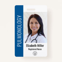 Blue Hospital Medical Employee Foto ID Blue Ausweis