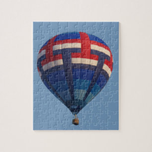 Blue Hot Air Ballon