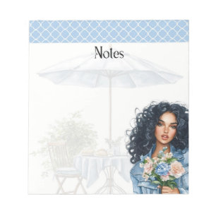 Blue Hour Blooms: Sammlung von Soft & Serene Notes Notizblock