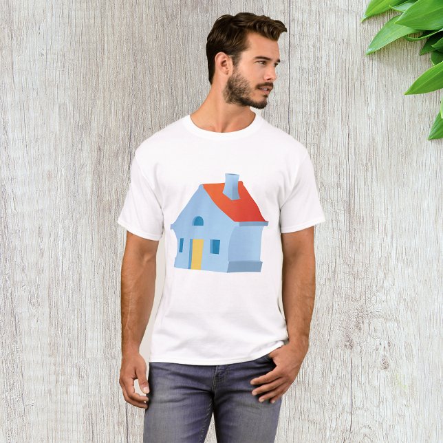 Blue House T-Shirt (Von Creator hochgeladen)