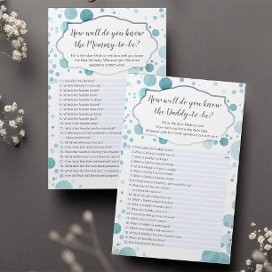 Blue "How well you know Mommy/Daddy" Quiz, 2 Seite