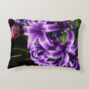 Blue Hyacinth II Spring Floral Zierkissen