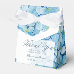 Blue Hydrangea Ausgereifte Gastgeschenk Hochzeit B Geschenkschachtel