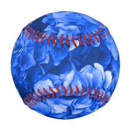 Blue Hydrangea Baseball