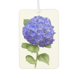 Blue Hydrangea Blume Botanische Kunst Design Autolufterfrischer