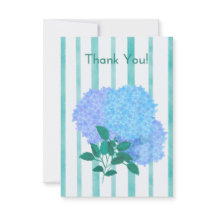 Blue Hydrangea-Blume