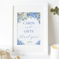 Blue Hydrangea Blume Karten und Geschenke Party Ze