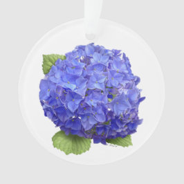 Blue Hydrangea-Blume Ornament