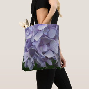 Blue Hydrangea Blume Petals Tasche