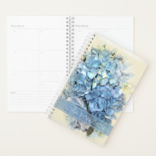 Blue Hydrangea-Blume Planer