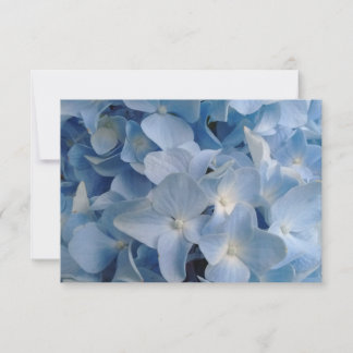 Blue Hydrangea Card Merci à Encouragement Love