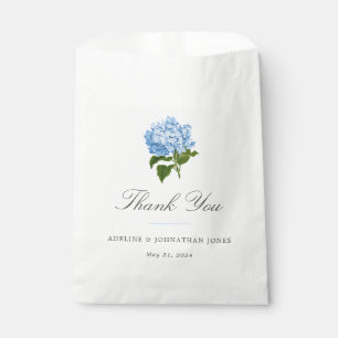 Blue Hydrangea Elegant Geschenktütchen