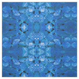 Blue Hydrangea Fabric Stoff