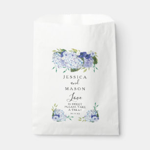 Blue Hydrangea Gastgeschenk Hochzeit Bags Geschenktütchen