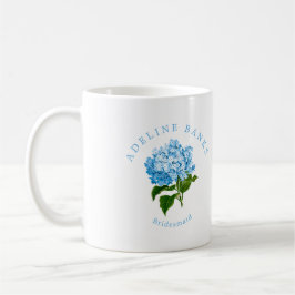 Blue Hydrangea Grand Millennium Bridesmaid Kaffeetasse