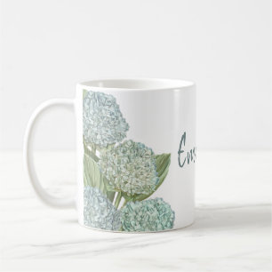 Blue Hydrangea Kaffeetasse