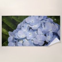 Blue Hydrangea Strandtuch