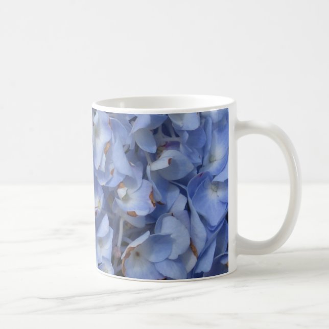 Blue Hydrangea Tasse (Rechts)