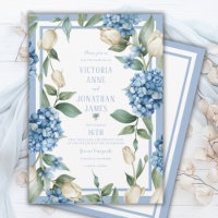 Blue Hydrangea & Tulip Wedding