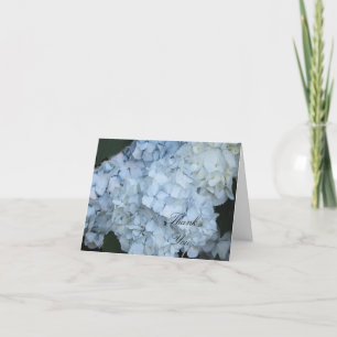 Blue Hydrangea Vielen Dank Dankeskarte