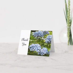 Blue Hydrangea Vielen Dank Dankeskarte