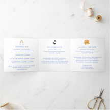 Blue Hydrangea Wedding Details