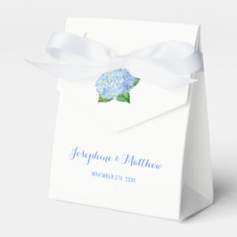 Blue Hydrangea Wedding Geschenkschachtel
