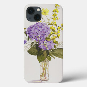 Blue Hydrangea with Yellow Loosestrife Case-Mate iPhone Hülle