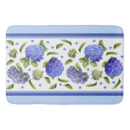 Blue Hydrangeas Badematte
