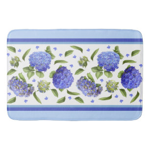 Blue Hydrangeas Badematte