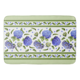 Blue Hydrangeas Badematte