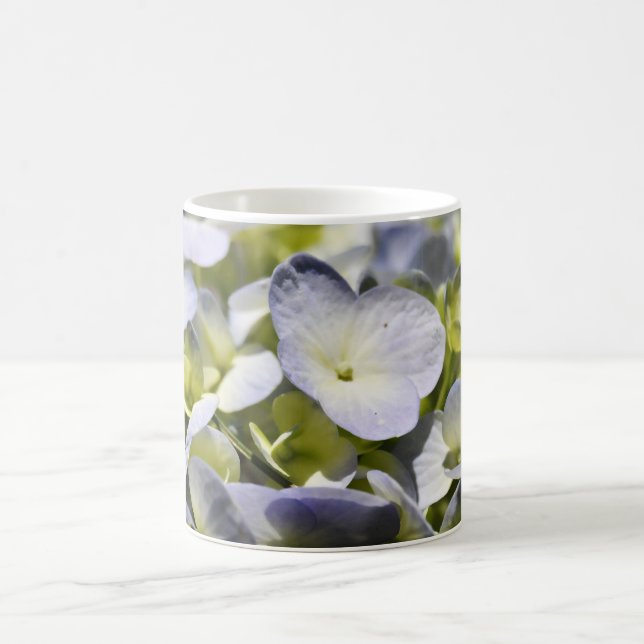 Blue Hydrangeas-Blume Kaffeetasse (Mittel)