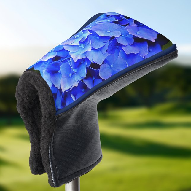 Blue Hydrangeas Putter Golf Head Cover Headcover (Von Creator hochgeladen)