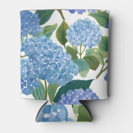 Blue Hydrangeas | Schöner Blumengarten Dosenkühler