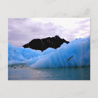 Blue Ice Berg Postkarte
