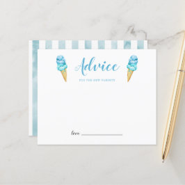 Blue Ice Cream Advice für die neuen Eltern