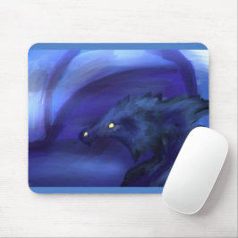 Blue Ice Dragon Mousepad