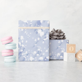Blue Ice Wedding Paper Geschenkpapier