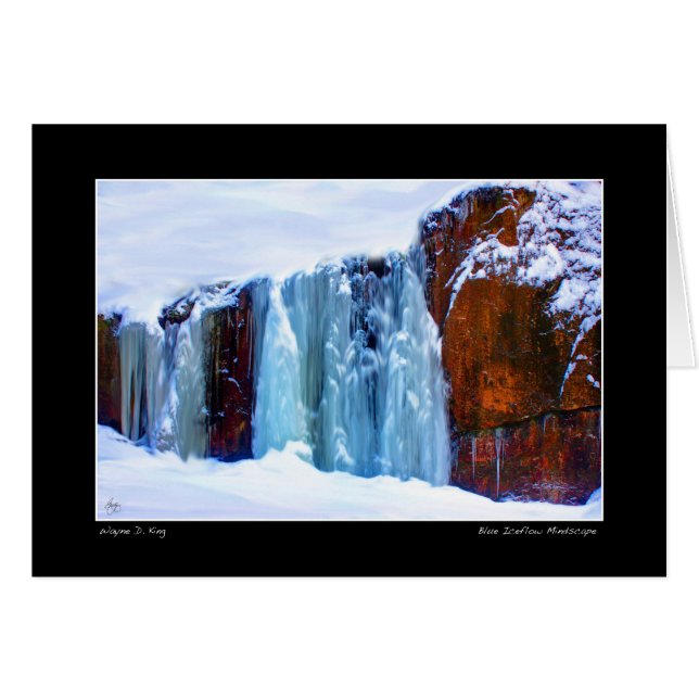 Blue Iceflow Mindscape (Vorderseite (Horizontal))