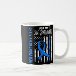 Blue Ihr Kampf Diabetes Bewusstsein Shirt Great Gr Kaffeetasse