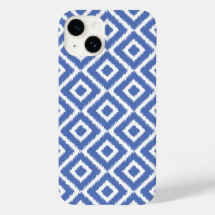 Blue Ikat Diamonds Case-Mate iPhone Hülle