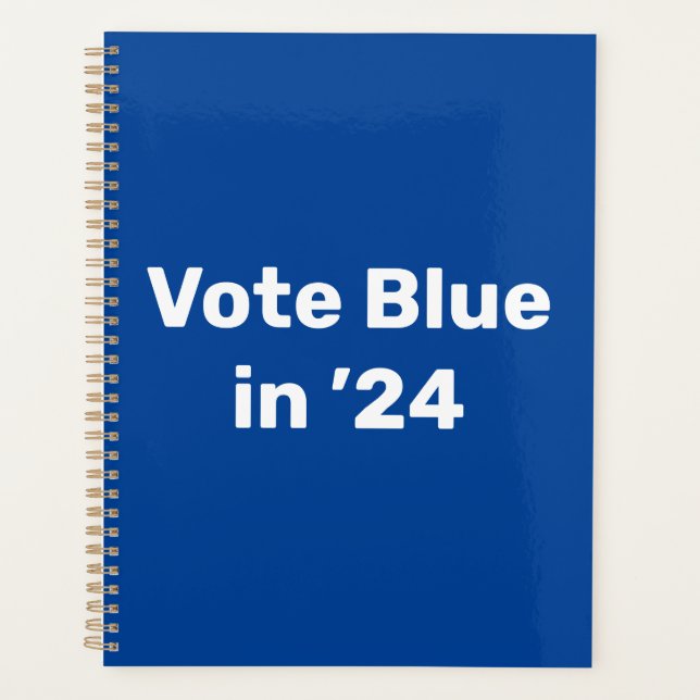 Blue im Jahr 2024 Planer (Vorderseite)